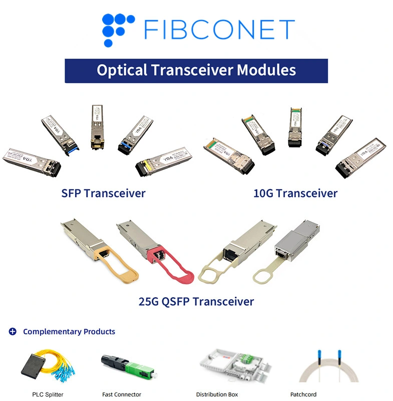 Fiber Optic 10km 100g 1310nm LC Fiber 100g Qsfp28 Lr4 Transceiver Module