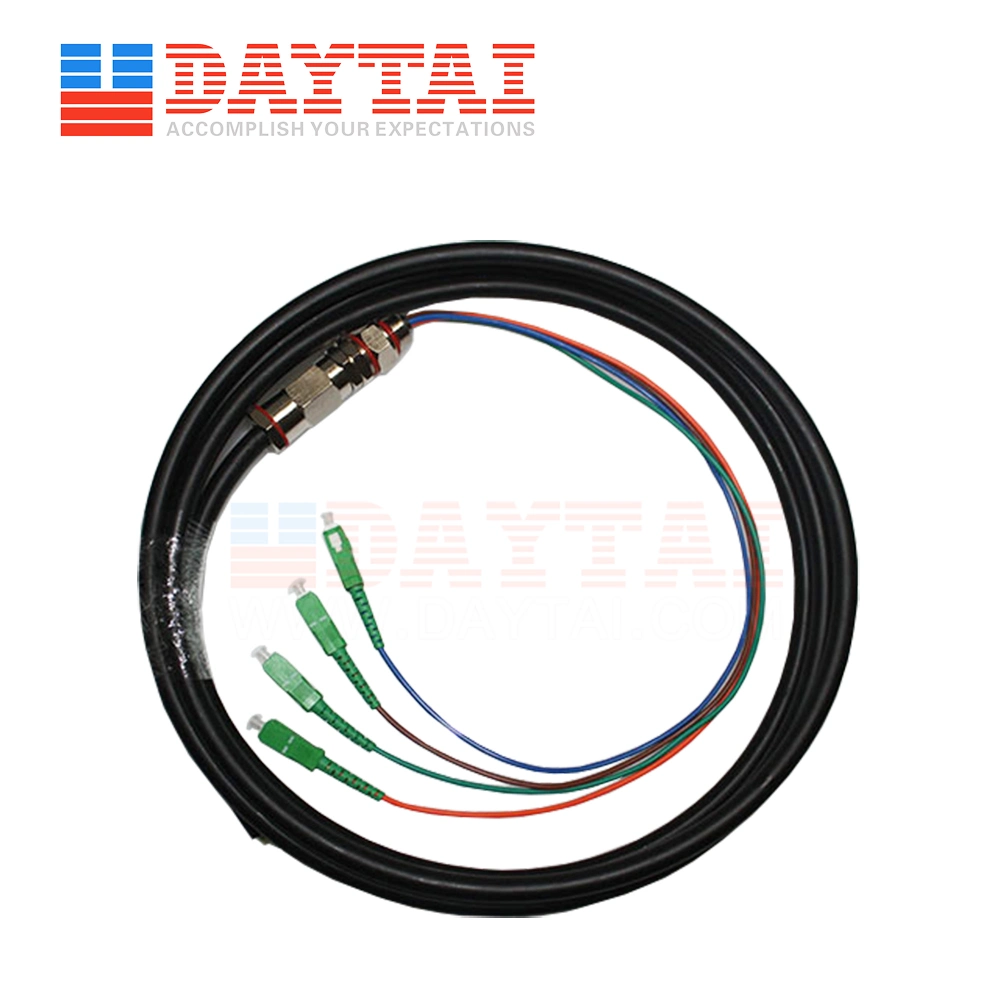 12 Standard Color Multi-Mode Sc Fiber Optic Pigtail or Patch Cord Optical Pigtail