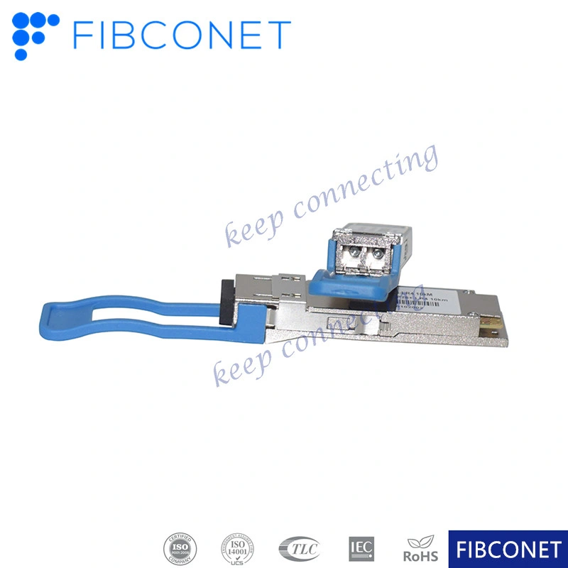 Fiber Optic 10km 100g 1310nm LC Fiber 100g Qsfp28 Lr4 Transceiver Module